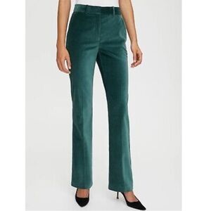 Aritzia Babaton Atelier green Velvet Pants – Size 2